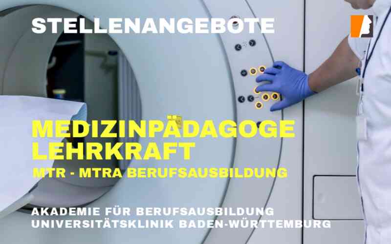 Medizinpädagogen mit MTRA Ausbildung gesucht