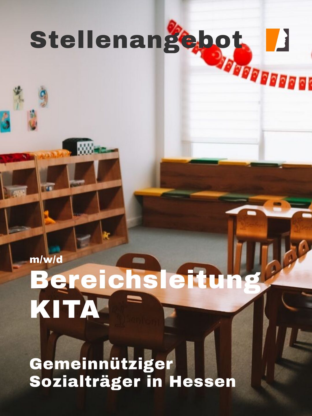 Bereichsleitung Kita Stellenangebot bei großem Träger in Frankfurt