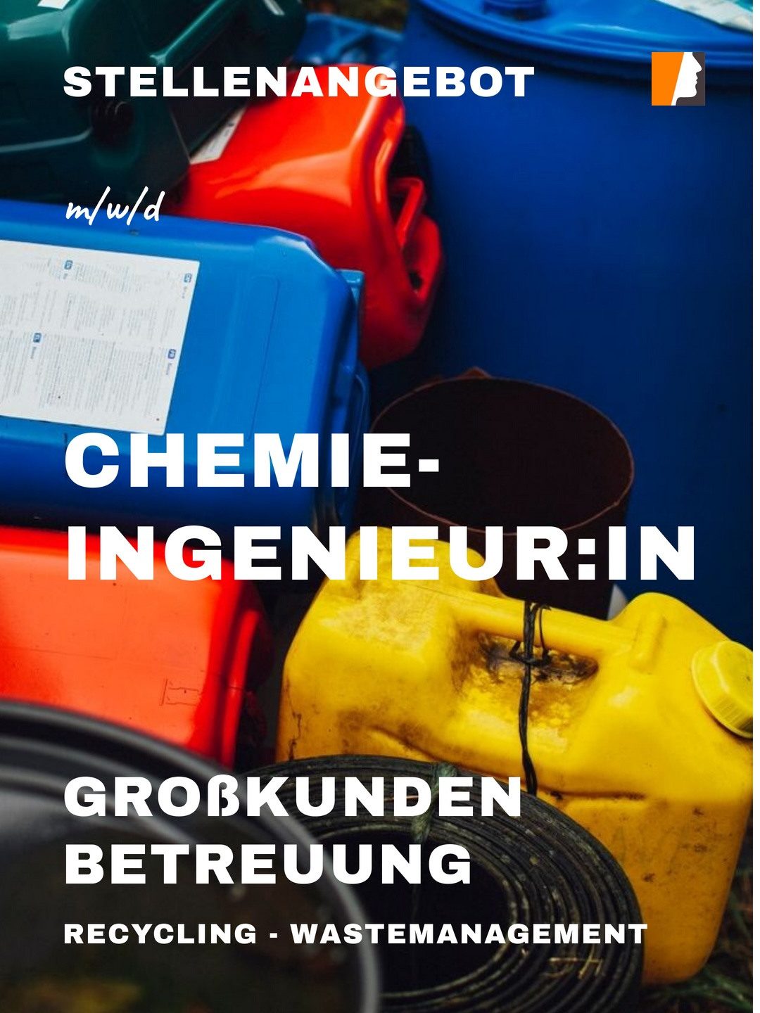 Chemieingenieur:in für Entsorgung toxischer Abfälle gesucht